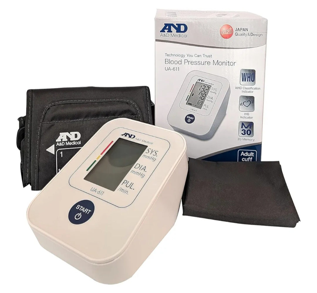 A&D Medical UA611 Digital Upper Arm Blood Pressure Monitor