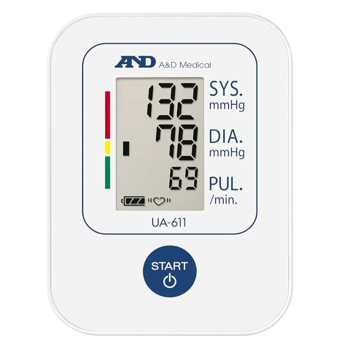 A&D Medical UA611 Digital Upper Arm Blood Pressure Monitor
